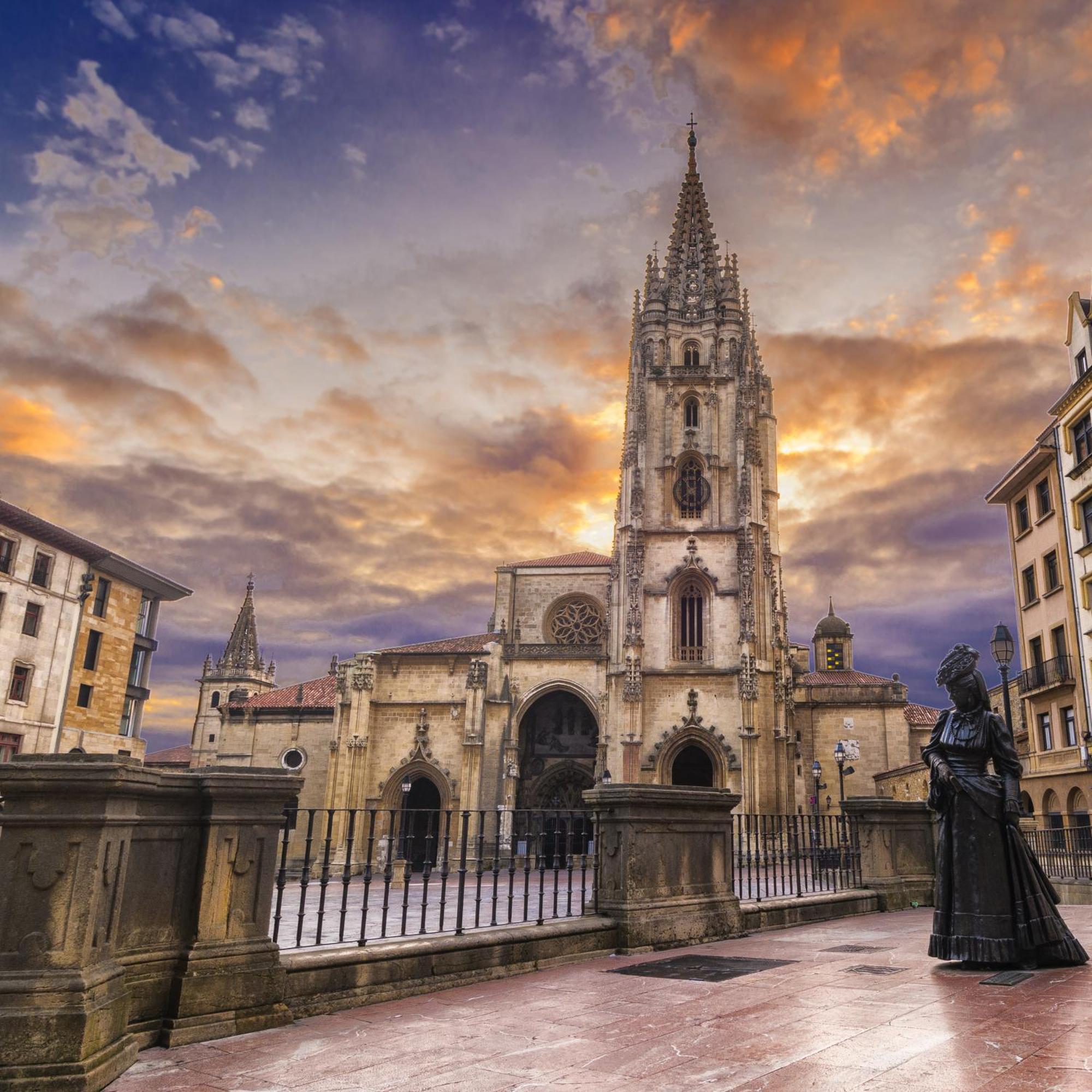Апартаменты Duplex Casco Historico-Catedral Parking Incluido Овьедо Экстерьер фото